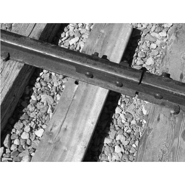 Gravura para Quadro Locomotiva Preto e Branco - Afi3630