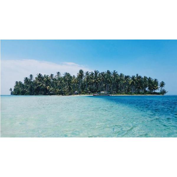 Gravura para Quadros Paisagem Ilha Paradisaca - Afi3049