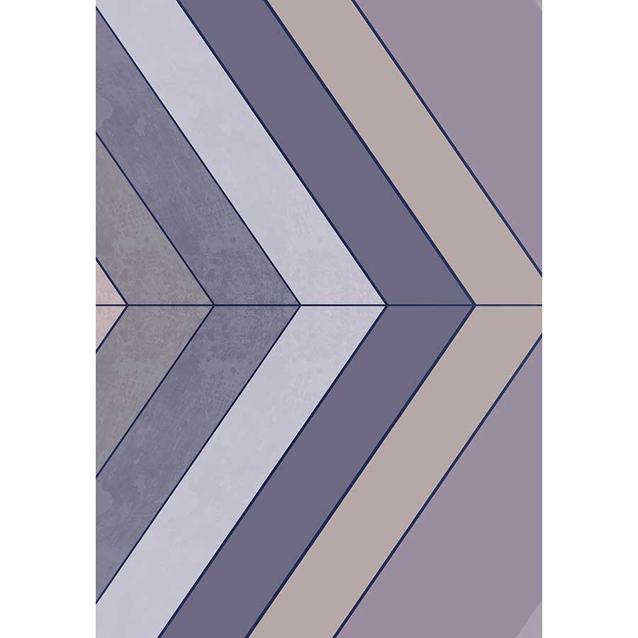 Gravura para Quadros Decorativo Geomtrico Moderno Formas e Cores - Afi16919
