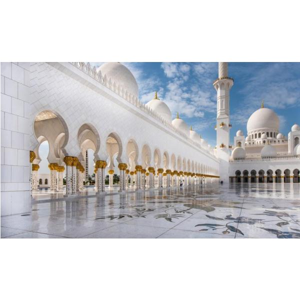 Gravura Mesquita Sheikh Zayed Emirados rabes - Afi1865
