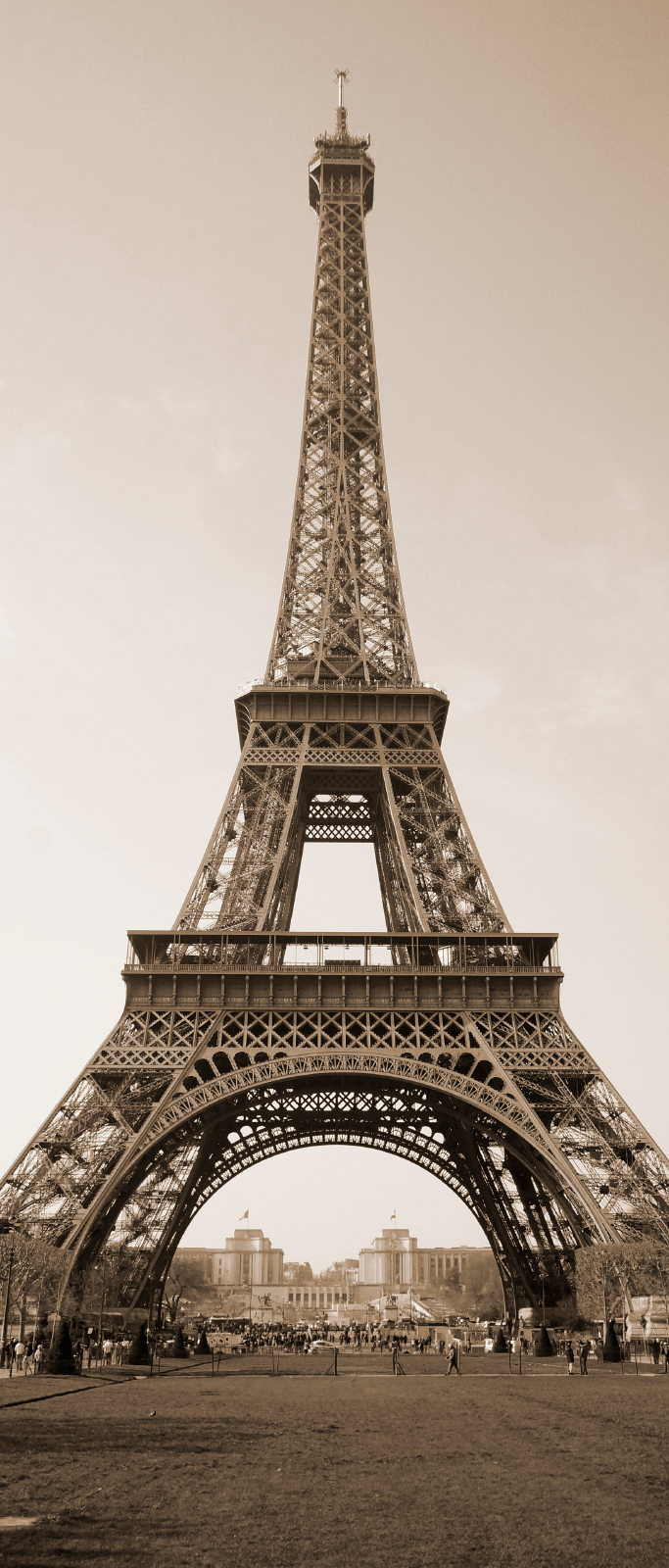 Gravura para Quadros Torre Eiffel - Afi6931 - 70x140 Cm