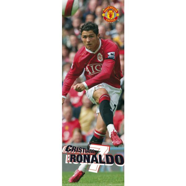 Pôster Cristiano Ronaldo para Quadros Decorativos Dp0187 - 53x158 Cm