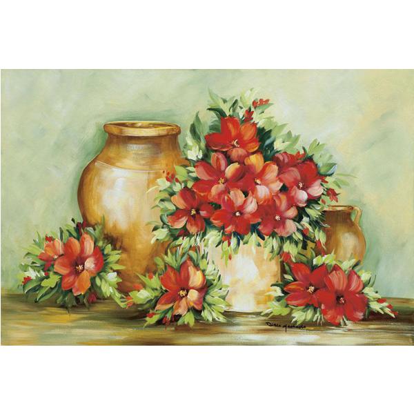 Gravura para Quadros Floral Decorativo - An006 - 90x60 Cm