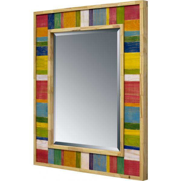 Moldura Decorativa R�stica Colorida para Espelhos -  ESP. 081  