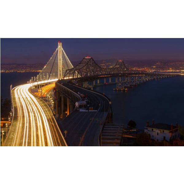 Gravura para Quadros Ponte So Francisco Oakland Bay - Afi5125