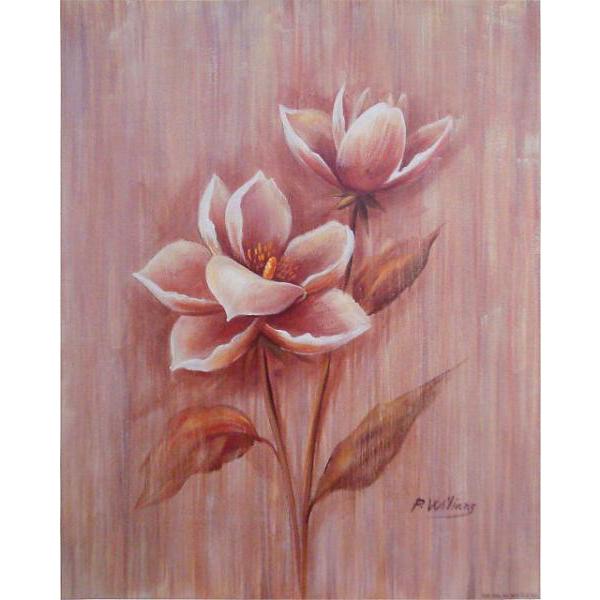 Gravura para Quadros Decorativo Flores - 0707021 - 24x30 Cm