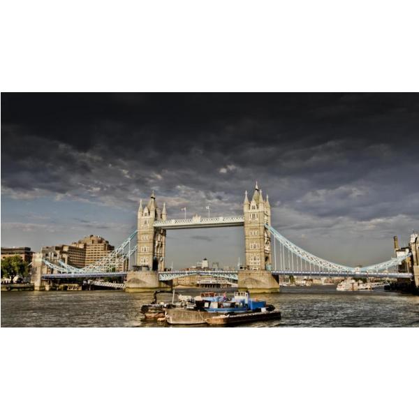 Impresso em Tela para Quadros a Ponte da Torre de Londres - Afic2996