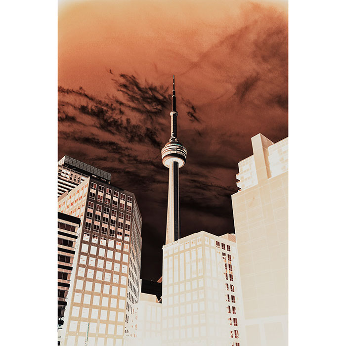 Gravura para Quadros Fotografia Cidade Toronto Canadá - Afi17228