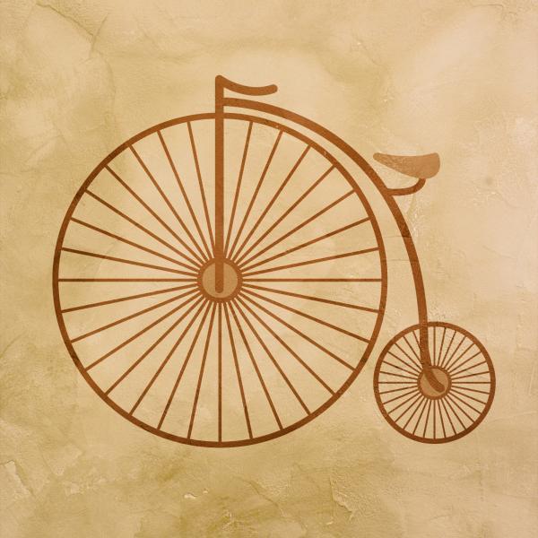 Gravura para Quadros Bicicleta Penny-farthing I - Afi5991