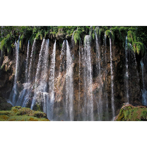 Gravura para Quadros Paisagem Cachoeira Parque Nacional Dos Lagos - Afi17831