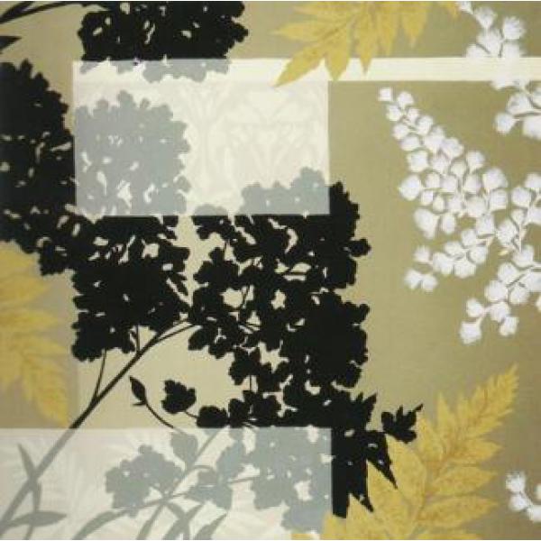 Gravura para Quadro Floral Padro - Ncn4756 - 50x50 Cm