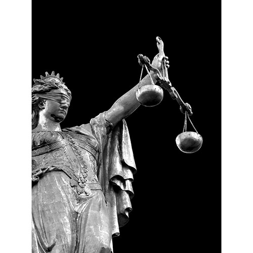 Tela para Quadros Decorativo Poder Judiciário Deusa da Justiça - Afic17676