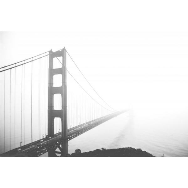 Impresso em Tela para Quadros Ponte Golden Gate - Afic2972