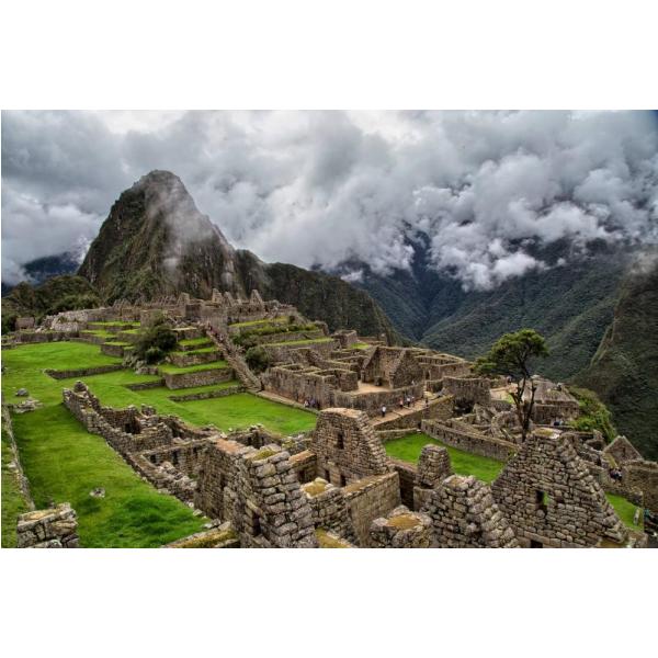 Impresso em Tela para Quadros Paisagem Belssima Machu Picchu Peru - Afic3300