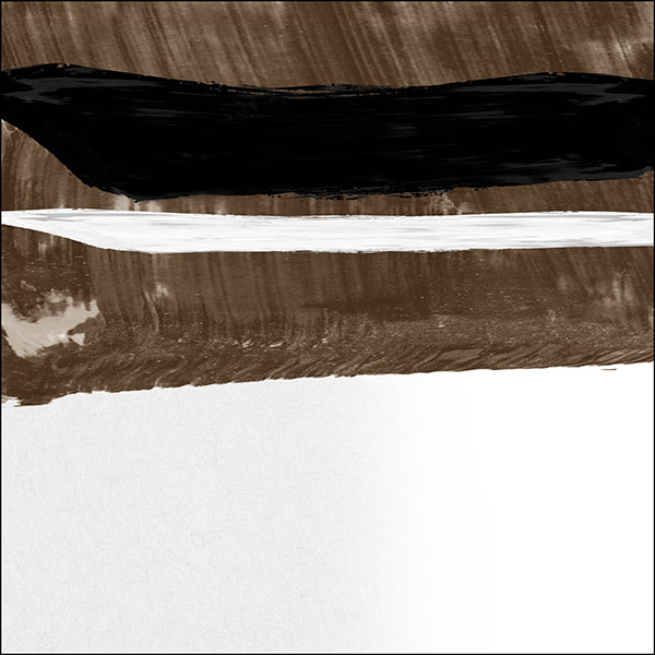 Gravura para Quadros Decorativo Abstrato Pinceladas em Cores Horizontal - Afi18809