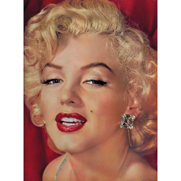 Impressão em Tela para Quadros Ídolos Belíssima Marilyn Monroe Sensualizando - Afic5199