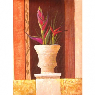 Gravura para Quadros Floral Bananeira Silvestre - 0907081 - 24x30 Cm