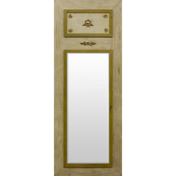 Moldura Decorativa Rstica Detalhes Dourados para Espelhos - ESP.030