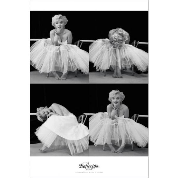 Gravura para Quadros Ballerina Marilyn Pp32139 - 60x90 Cm