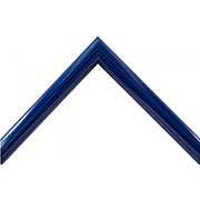 Moldura de Alum�nio Perfil para Fabrica��o de Quadros e Espelhos AF-18 - Azul Brilho
