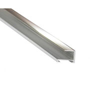 Moldura de Alumínio Perfil para Fabricação de Quadros e Espelhos AF-1 - Incolor Brilho