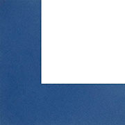 Paspatur de Papel para Quadros e Painéis de Fotos 80x100cm - Azul Royal
