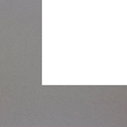 Paspatur de Papel para Quadros e Painéis de Fotos 80x100cm - Cinza Claro